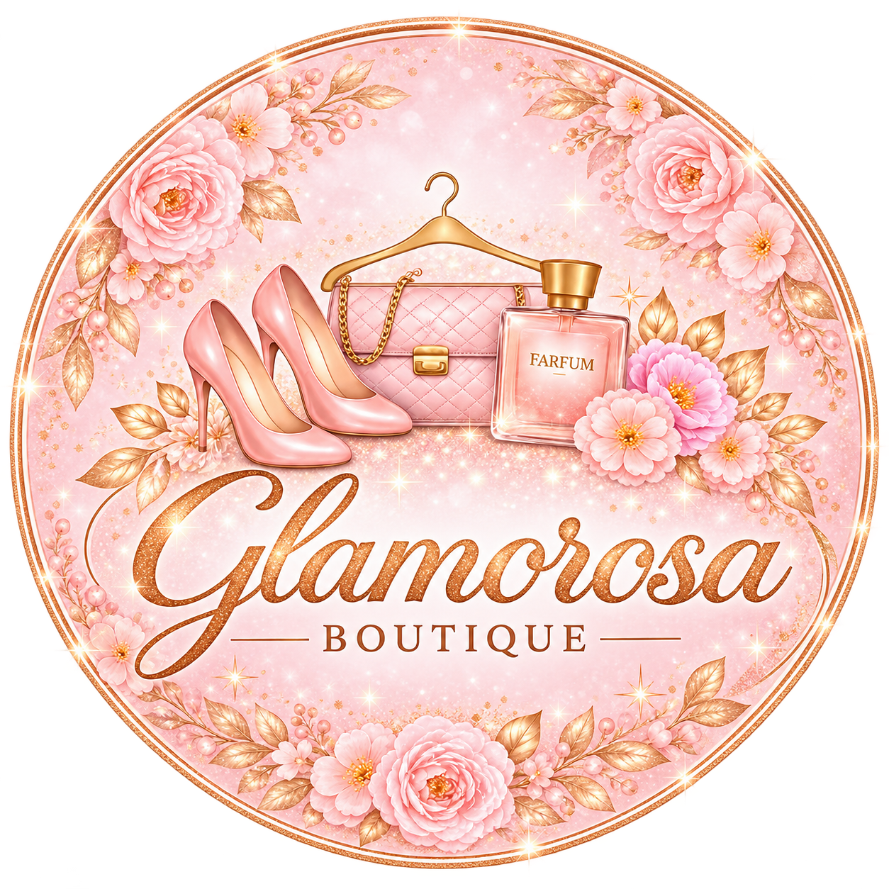 Glamorosa Boutique — logo oficial